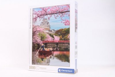 CLEMENTONI - PUZZLE CLE puzzle 1000 HQ Himeji Castle in spring 39819