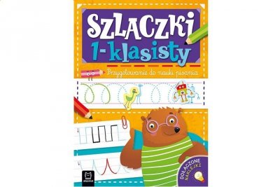 AKSJOMAT Szlaczki 1-klasisty Przygotow.do nauki pisan.38504