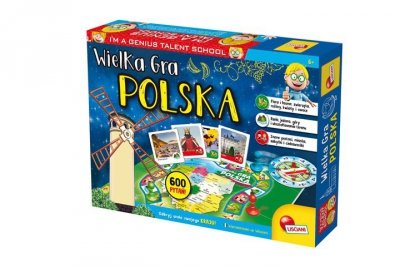 DANTE Lisciani Im a genius Wielka gra Polska PL56453