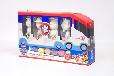 RMS - IMPORT Psi Patrol 4xfigurka do malow. 97-0103 97204