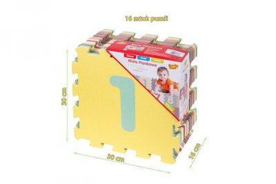 ANEK - SMILY PLAY Mata piankowa pastel cyfry SmilyPlay SP84737 47371