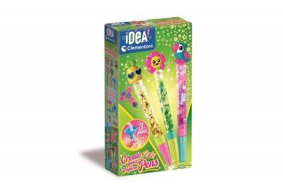 CLEMENTONI - ZABAWKI CLE IDEA Mini fabryka długopisów zielony 18830