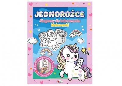 MOREX Magnesy do kolorowania Jednorożce 14003