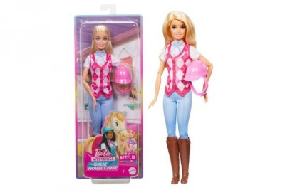 MATTEL Barbie Dżokejka Malibu lalka filmowa HXJ38 /4