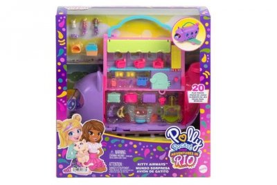 MATTEL Polly Pocket zestaw samolot HWP19 /1