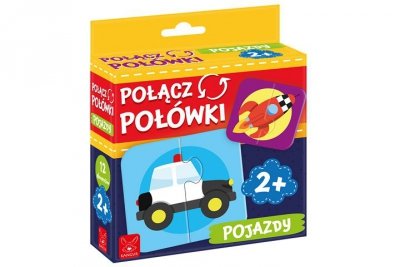 KANGUR - GRY Połącz połówki Pojazdy 41312