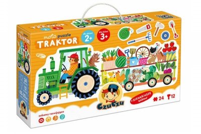 CzuCzu CzuCzu moto puzzle Traktor 93211