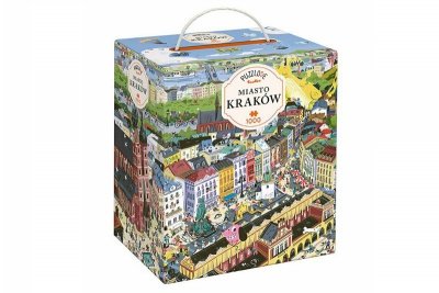 CzuCzu CzuCzu Puzzlove Miasto Kraków 1000el 92337