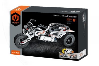 IM.MASTER IM.MASTER klocki motocykl biały 198el 5814 40691