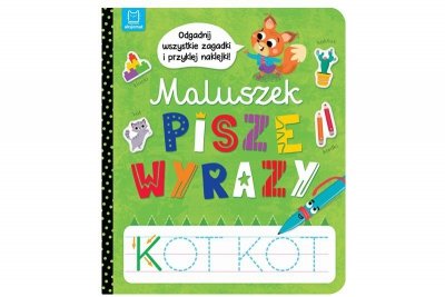 AKSJOMAT Maluszek pisze wyrazy Odgadnij zagadki i p...39389