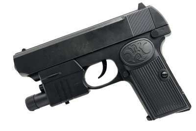 CABOTOYS Pistolet na kulki światło folia K634 98097