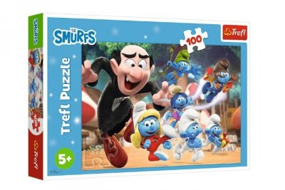 TREFL PUZZLE 100 Nauki Papy Smerfa 16481