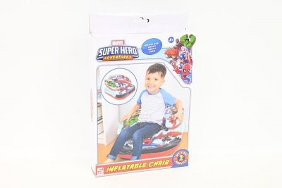 HIPO Fotel dmuchany Super Hero 55x55x35 58986