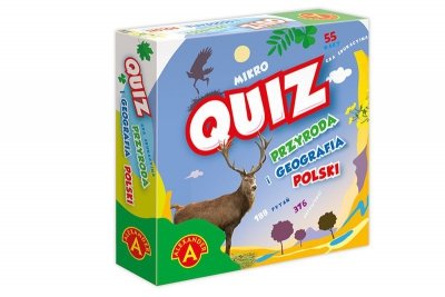 ALEXANDER Quiz Przyroda i geografia polski kieszonkowa 28690