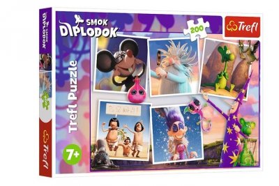 TREFL PUZZLE 200 Przygody Smoka Diplodoka 13322