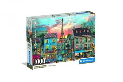 CLEMENTONI - PUZZLE CLE puzzle 1000 Compact HimejiStreetsOfParis 39983