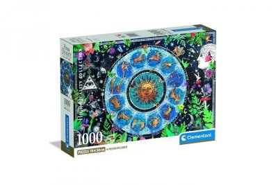 CLEMENTONI - PUZZLE CLE puzzle 1000 Compact Astrological Chart 39937