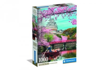 CLEMENTONI - PUZZLE CLE puzzle 1000 Compact HimejiCastleInSpring 39982