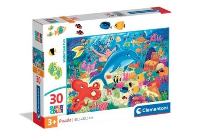 CLEMENTONI - PUZZLE CLE puzzle 30 SuperKolor Undersea Fun 20837