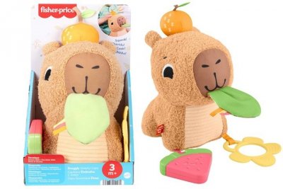 MATTEL FP Kapibara sensoryczna przytulanka HYR54 /2