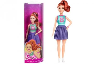 MATTEL Barbie lalka Fashion.w spódn.sportowej HYT90 /6