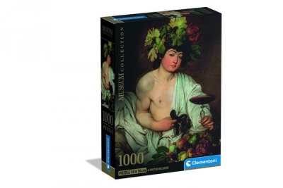CLEMENTONI - PUZZLE CLE puzzle 1000 CompactMus.CaravaggioBacchus 39977