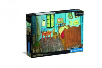 CLEMENTONI - PUZZLE CLE puzzle 1000 CompactMus.BedroomInArles 39968
