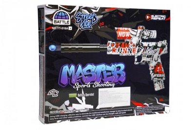 PEGAZ Pistolet na kulki żelowe z ładowarką 88825