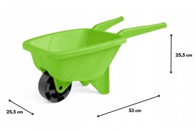 WADER WADER Taczka do piasku zielona 74504 45049