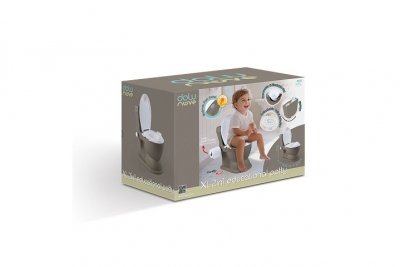 DOLU DOLU nocnik edukac.XL z dźwięk.szary 7564 75642