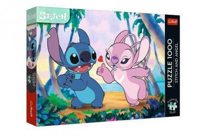 TREFL PUZZLE 1000 PremPlus Stitch_Angel 12079