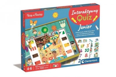 CLEMENTONI - ZABAWKI CLE interaktywny quiz junior NEW 50941