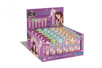 CLEMENTONI - ZABAWKI CLE Crazy Chic - Błyszczyk Lovely 18szt/disp 18845
