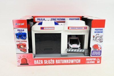 Norimpex Baza z autami ambulans+mikrof 1003604A 19466