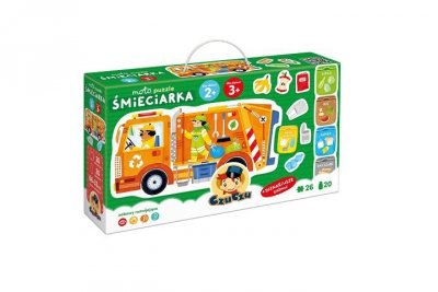 CzuCzu CzuCzu moto puzzle Śmieciarka 94010