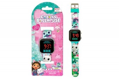 KIDS EUROSWAN HISZPANIA Gabby zegarek cyfrowy LED GD00077 83580