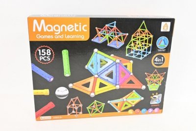 TRIFOX Klocki magnetyczne 158elem A-1030 78968