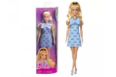 MATTEL Barbie lalka Fash.w niebieskiej sukience HYT93 /9