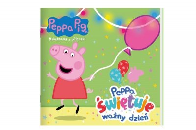 MEDIA SERVICE ZAWADA Świnka Peppa Książ.z pół.85 Peppa świętuje..27231
