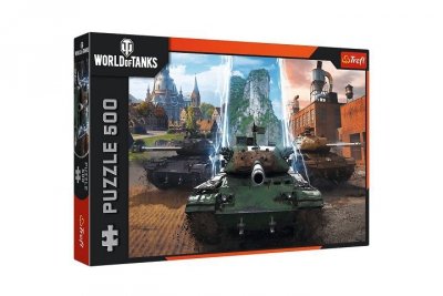 TREFL PUZZLE 500 World of Tanks: Czas na akcję! 37535