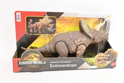 MATTEL JURASSIC WORLD Eotriceraptor gigantycz.atak JGB93