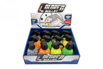 CABOTOYS Kulki granat 500szt K106 12szt/disp 03370