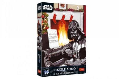 TREFL PUZZLE 1000 XMAS PremPlus Święta zDarthVader 12085