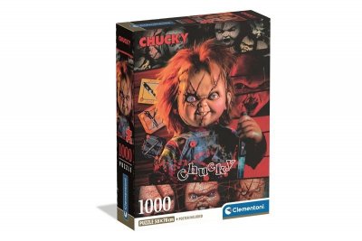 CLEMENTONI - PUZZLE CLE puzzle 1000 Compact HorrorCollect.Chucky 37099