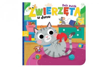 AKSJOMAT Zwierzęta w domu Duże puzzle 40812