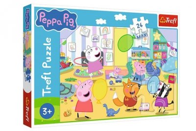 TREFL PUZZLE MAXI 24 Piękna Peppa 14367