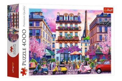 TREFL PUZZLE 4000 Wiosna w Paryżu 45011