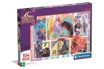 CLEMENTONI - PUZZLE CLE puzzle 104 Super UnicornAcademy 25793
