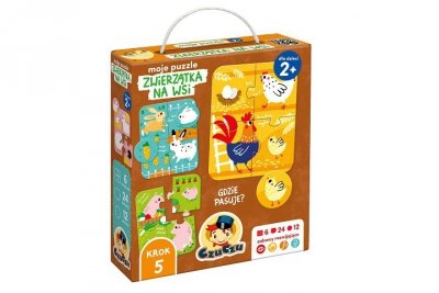 CzuCzu CzuCzu moje puzzle Zwierzątka na wsi 93341