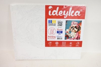 ART ACTIVE Malowanie po num40x50 Figlarny shih tzu 60315